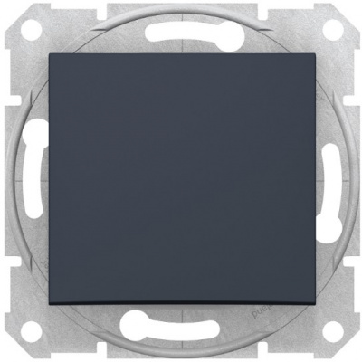 Переключатель 1-клавишный 16A Schneider Electric Sedna Графит Schneider Electric Sedna SDN0400470