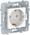 Розетка с заземлением со шторками винтовой зажим 16A 250В Schneider Electric Unica New Белый