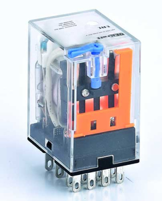 Реле промежуточное 4 конт. с LED инд. и TEST функ. 3А 12В DC DEKraft ПР-102 DEKraft ПР-102 23803DEK