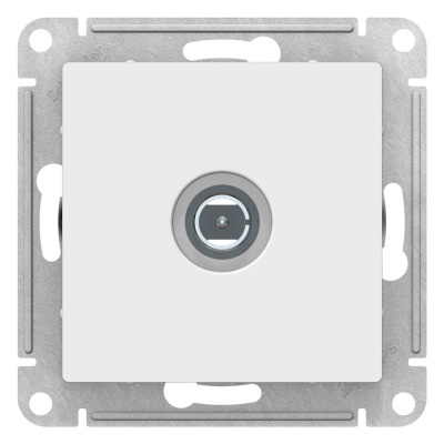 Розетка TV одиночная Schneider Electric AtlasDesign Белый Systeme Electric AtlasDesign ATN000193