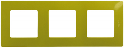 Рамка 3-постовая Legrand Etika Зеленый папоротник Legrand Etika 672543