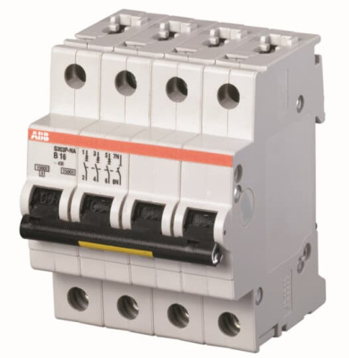 Автоматический выключатель 4P 20A (C) 25kA ABB S204P ABB S200P 2CDS284001R0204