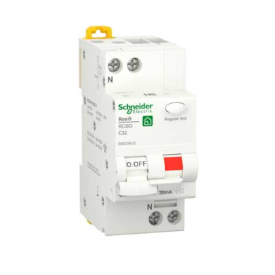 Дифференциальный автомат 1P+N 32A (C) 6kA тип AС 30mA Schneider Electric Resi9 Schneider Electric Resi9 R9D25632
