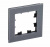 Рамка 1-постовая мрамор Schneider Electric AtlasDesign Nature Айс Грей Systeme Electric AtlasDesign Nature ATN343201