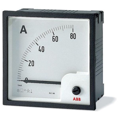 Амперметр перем.тока прям.вкл. AMT1-A1-1/72 ABB ABB  2CSG312020R4001