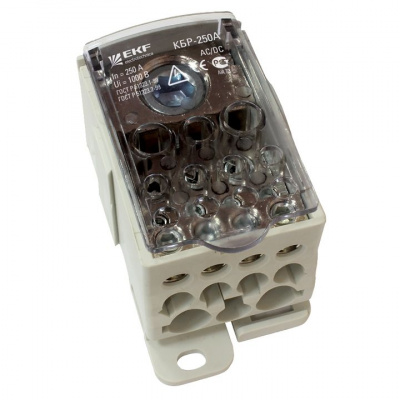 Кросс-модуль на DIN-рейку и монтажную панель 250A EKF PROxima КБР EKF PROxima КБР plc-kbr250