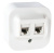 Розетка информационная 2-ая RJ45 кат.5е UTP IP20 Legrand Quteo Белый Legrand Quteo 782228