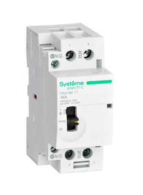Systeme Electric City9 Set Контактор 2P 2НО 40A AC 230В-230В Systeme Electric City9 Set C9C32240
