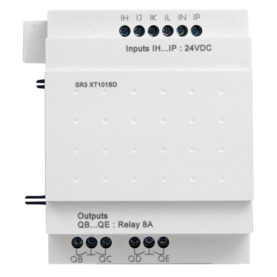 Модуль расширения 10 вх/вых -24В Schneider Electric Zelio Schneider Electric  SR3XT101BD