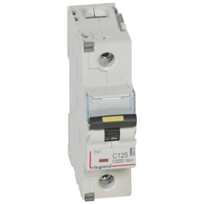 Автоматический выключатель 1P 125A C 10kA Legrand DX3 Legrand DX3 409142