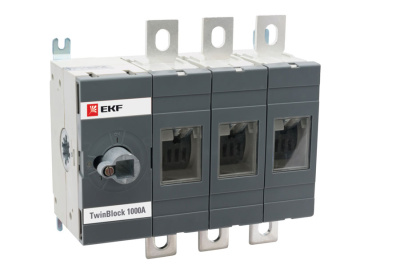 Рубильник 250A 3P без рукоятки управления EKF PROxima TwinBlock EKF PROxima TwinBlock tb-s-250-3p