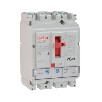 Автоматический выключатель 3P 80A  25kA DKC YON MD DKC YON MD MD250L-TM080
