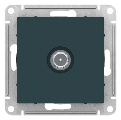 Розетка TV оконечная 1DB механизм Schneider Electric AtlasDesign Изумруд Systeme Electric AtlasDesign ATN000891