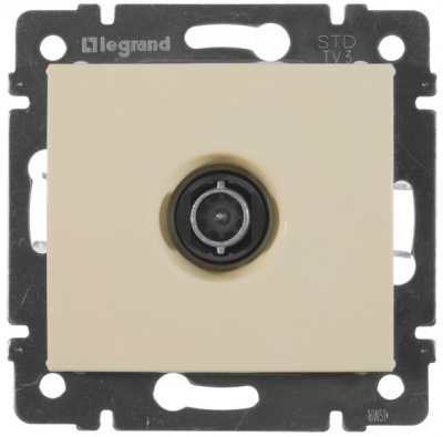 Розетка TV проходная 14дБ Legrand Valena Слоновая кость Legrand Valena 774331