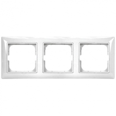 Рамка 3-постовая ABB BJB Basic55 Белый ABB Basic 55 2CKA001725A1481