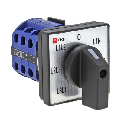 Переключатель кулачковый 10A для вольтметра EKF PROxima ПК-1-64 EKF ПК pk-1-64-10