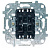 Механизм Переключатель кнопочный 2-клавишной НО-контакт 10A ABB NIE 8142
