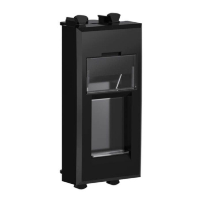 Адаптер для Keystone, "Avanti", "Черный квадрат", 1 модуль DKC DKC Avanti 4402201DKC