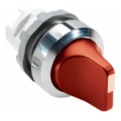 Переключатель M2SS1-20R (короткая ручка) красный 2-х позиционный без подсветки с фиксацией ABB ABB  1SFA611200R2001