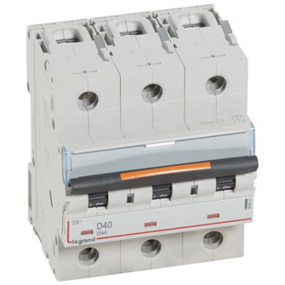 Автоматический выключатель 3P 40A D 25kA Legrand DX3 Legrand DX3 409837