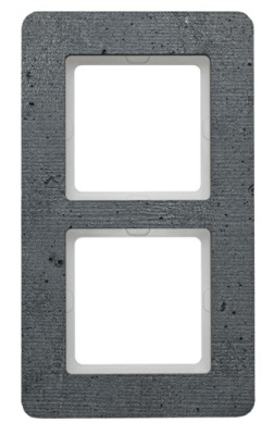 Рамка 2-постовая Berker Q.7 Текстурированный бетон Berker Q.7 10126020 Berker