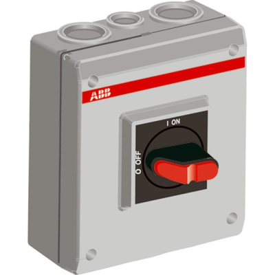 Рубильник в боксе OTP45B3M до 45A 3х-полюсный, резьба 4хМ32+2хМ1 6 ABB ABB  1SCA022383R3020