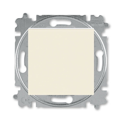 Переключатель одноклавишный слоновая кость / белый ABB Levit ABB Levit 2CHH590645A6017