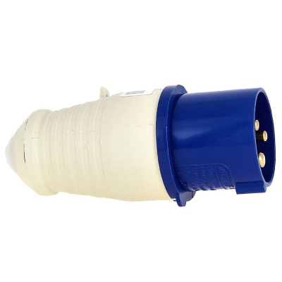 Вилка переносная 033 2P+PE 63A 220В IP67 EKF PROxima EKF  ps-033-63-220