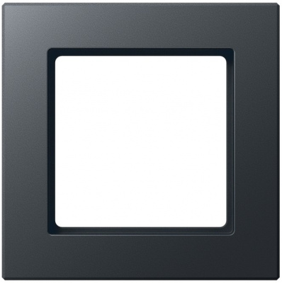 Рамка 1-постовая Jung A creation Антрацит Jung A серия AC581BFANM