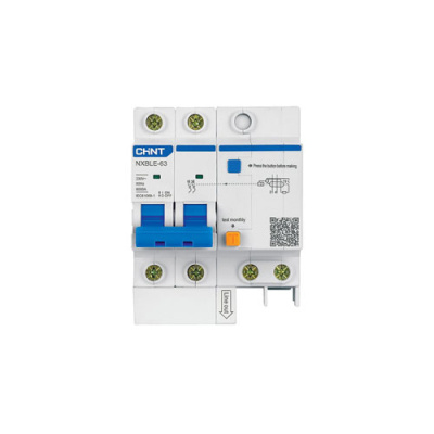 Дифференциальный автомат NXBLE-63 2P C16 30mA тип AC 6kA CHINT CHINT  819977CHINT