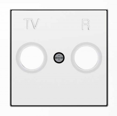 Накладка розетки TV-R ABB NIE Sky Альпийский белый 8550 BL ABB Sky 2CLA855000A1101