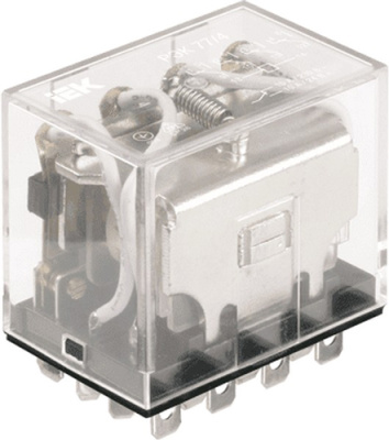 IEK Реле РЭК77/4(LY4) 10А 220В АC IEK  RRP10-4-10-220A
