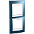 Рамка 2-постовая вертикальная Schneider Electric Unica Хамелеон Голубой лед/Белый