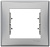 Рамка 1-постовая Schneider Electric Sedna Алюминий