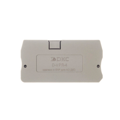 Изолятор торцевой для клеммы VPR-4 DKC DKC  D-VPR-4