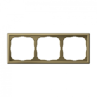 ARTGALLERY 3-постовая РАМКА, ЗОЛОТО Systeme Electric ArtGallery GAL001603