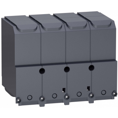 Заглушки клеммные для параллельного подключения 2P/4P аппарата Schneider Electric Compact/VigiCompact NSX400-630 Schneider Electric Compact NSX LV438337