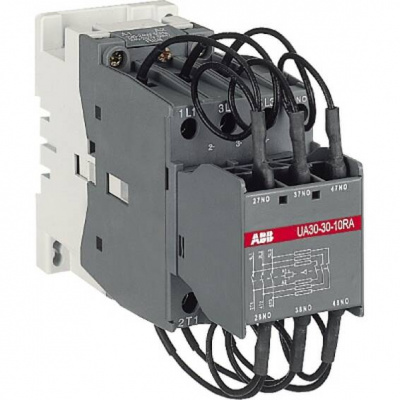 Контактор 3P (3НО+1НO) с катушкой 220-240V AC ABB UA30-30-10RA  ABB UA 1SBL281024R8010