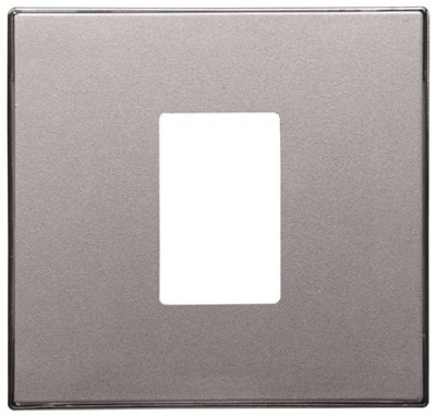 Накладка для механизма VDI 1 пост ABB NIE Sky Серебряный 8555 PL ABB Sky 2CLA855500A1301