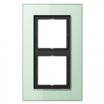 Рамка 2-постовая Jung LS plus Стекло Матовый Jung LS серия LSP982GLAS