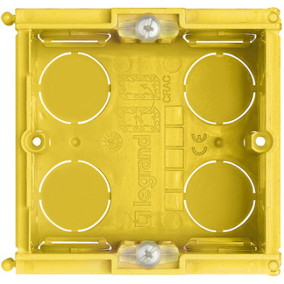 Монтажная коробка 70x70х50 для сплошных стен Bticino Bticino Living Light 502E