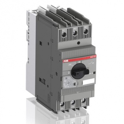 Автомат защиты двигателя от КЗ и тепловой перегрузки 52.0…65.0A 25kA ABB MS165-65 ABB MS 1SAM451000R1017