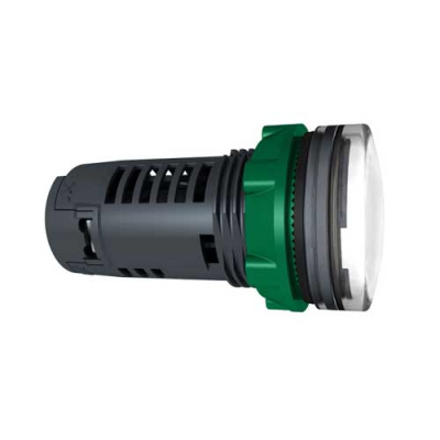 Сигнальная лампа, белая, 230В, монолит. Schneider Electric Schneider Electric  XB5EVM1