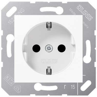 Механизм Розетка SCHUKO со шторками Jung Белый Jung Jung Механизмы CD5120BFKIWW