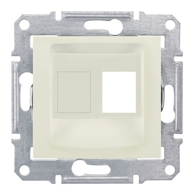 Адаптер для коннекторов АМР одиночн, бежевый Schneider Electric Schneider Electric  SDN4300647
