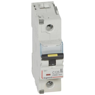 Автоматический выключатель 1P 125A C 10kA Legrand DX3 Legrand DX3 409142