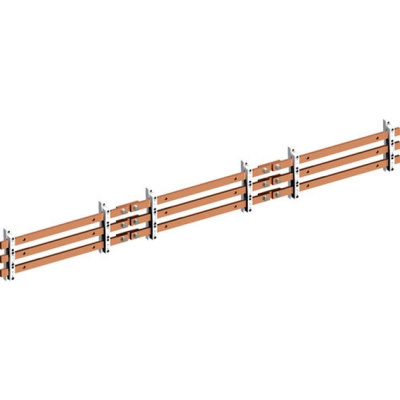 Шина сборная для соединения шкаф-шкаф TriLine-R 1P 440A 500x30x5мм ABB ABB CombiLine-M ZX1099