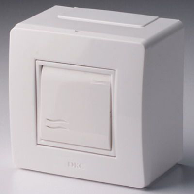 Коробка в сборе с выключателем белая DKC DKC  10002DKC