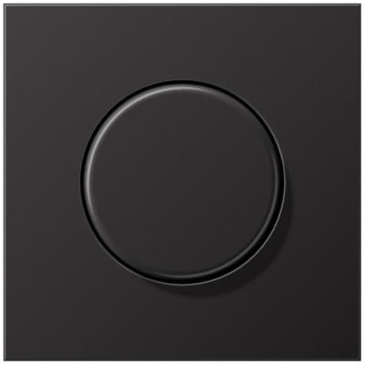 Накладка светорегулятора поворотного Jung Алюминий Dark Jung LS серия AL1940D