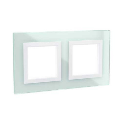 Рамка из натурального стекла, "Avanti", светло-зеленая, 4 модуля DKC DKC Avanti 4406824DKC